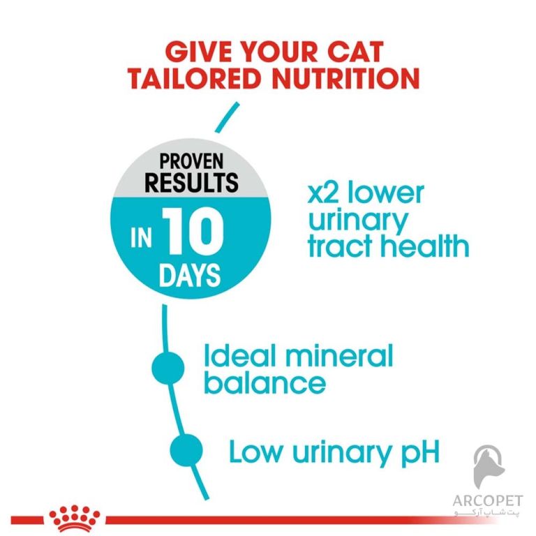 غذای خشک گربه یورینری رویال کنین مدل مشکلات دستگاه ادراری Urinary Care دو کیلوگرم