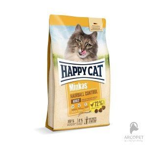 غذای گربه هیربال هپی کت Hairball