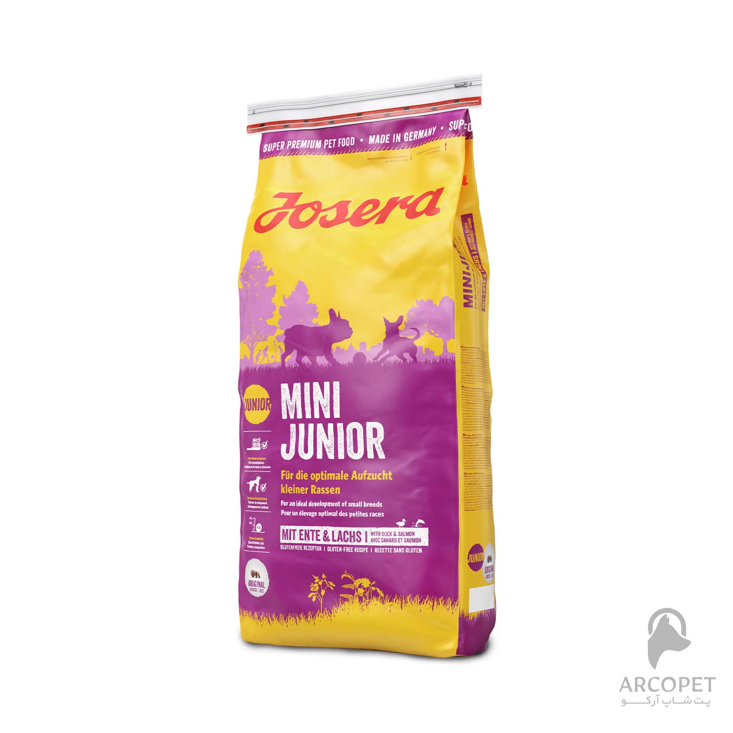غذای سگ نژادکوچک جوان جوسرا Minijunior