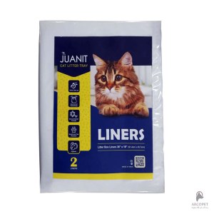 لاینر ظرف خاک گربه ژوانیت بسته 2 عددی