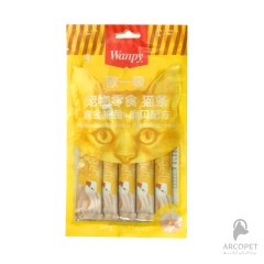 بستنی گربه ونپی با طعم ماهی تن و گوش ماهی بسته 5 عددی - چینی نویس
