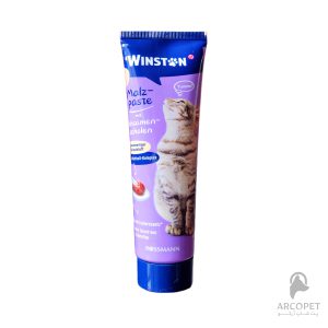 خمیر مالت وینستون ضد هیربال گربه 100 گرمی Winston Malt