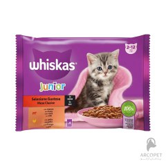 پوچ ویسکاس بچه گربه بسته 4 عددی مرغ