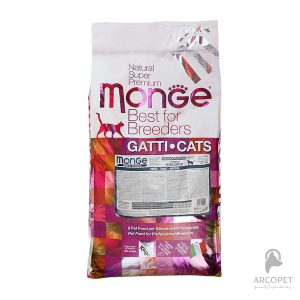 غذای گربه عقیم شده مونژه Best for Breeders