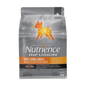 غذای خشک سگ نژاد کوچک نوترینس اینفیوژن 2.27 کیلویی Infusion با طعم مرغ