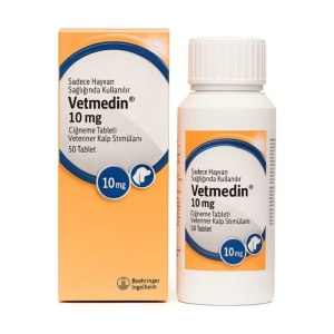 قرص مکمل قلب سگ وت مدین Vetmedin 10mg تعداد 50 عددی