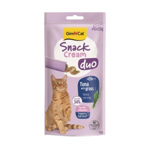 بستنی گربه جیم کت با طعم ماهی تن و علف بسته 6 عددی
