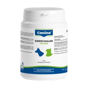 پودر پوسته تخم‌مرغ سگ و گربه کنینا Canina Eggshell powder وزن 250 گرم
