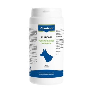 مکمل مفاصل سگ فلکسان کنینا Canina Flexan وزن 150 گرم