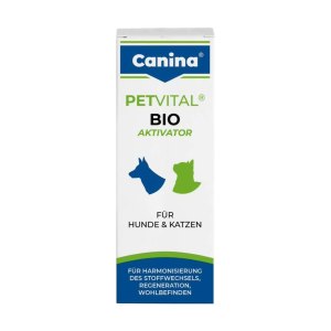 بیواکتیواتور سگ و گربه کنینا Canina Petvital Bio-Aktivator وزن 20 میلی لیتر