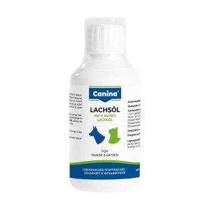 روغن ماهی سگ و گربه کنینا Canina Salmon Oil وزن 250 میلی لیتر
