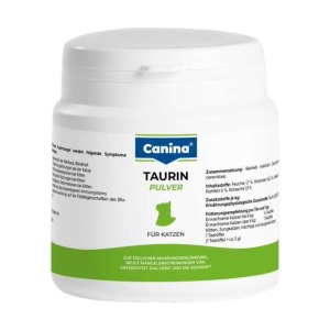 مکمل تائورین گربه کنینا Canina Taurine وزن 100 گرم
