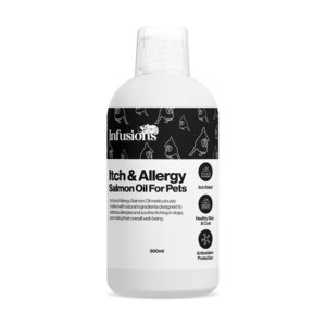 روغن سالمون خارش و آلرژی سگ و گربه داگز لایف Itch & Allergy وزن 300 میلی لیتر