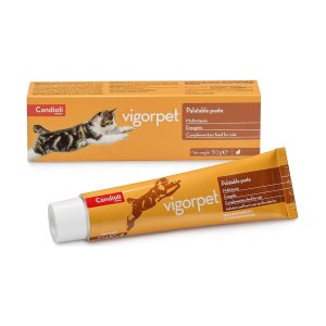 خمیر مولتی ویتامین گربه کاندیولی Vigorpet Cats وزن 50 گرم