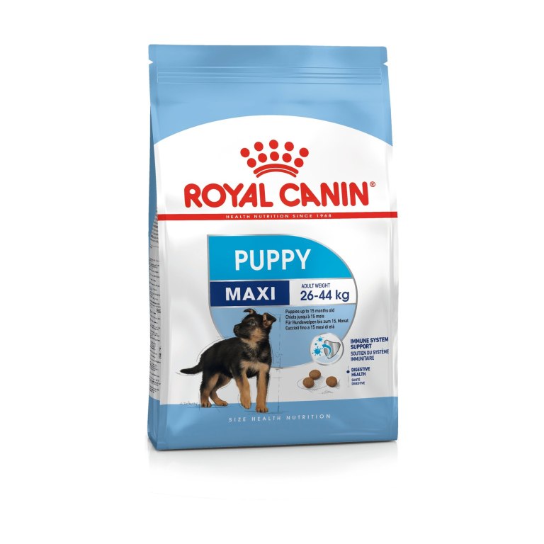 غذای خشک سگ رویال کنین توله نژاد بزرگ مکسی پاپی Maxi Puppy