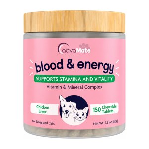 قرص جویدنی ادواکر سگ و گربه بلاک اند انرژی Blood & Energy