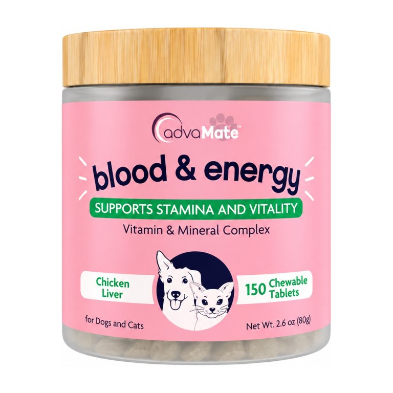 قرص جویدنی ادواکر سگ و گربه بلاک اند انرژی Blood & Energy