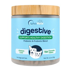 قرص جویدنی ادواکر دایجستیو سگ و گربه Digestive Support Chewable Tablets
