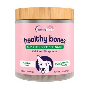 قرص مفاصل سگ و گربه ادواکر مدل جویدنی Healthy Bones تعداد 150 عددی